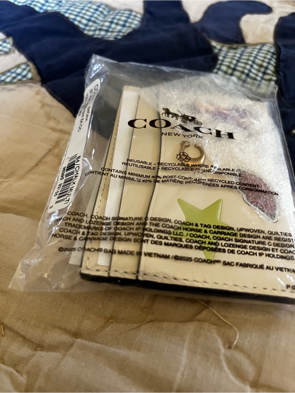 COACH Sticker Print Card Holder - Picture 4 of 8